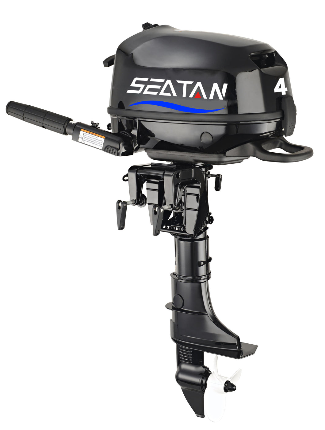 4HP BMS (Tiller - Manual Start -Short Shaft) Seatan 4 Stroke Outboard Motor